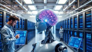 توسعه مغز ربات انسان‌نما با هوش مصنوعی و HPE