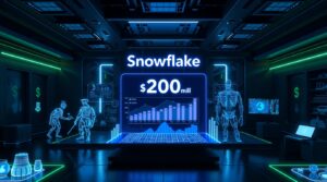 سرمایه‌گذاری ۲۰۰ میلیون دلاری Snowflake در استارتاپ‌های هوش مصنوعی